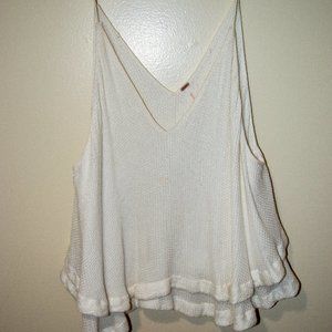 Free People White Tank